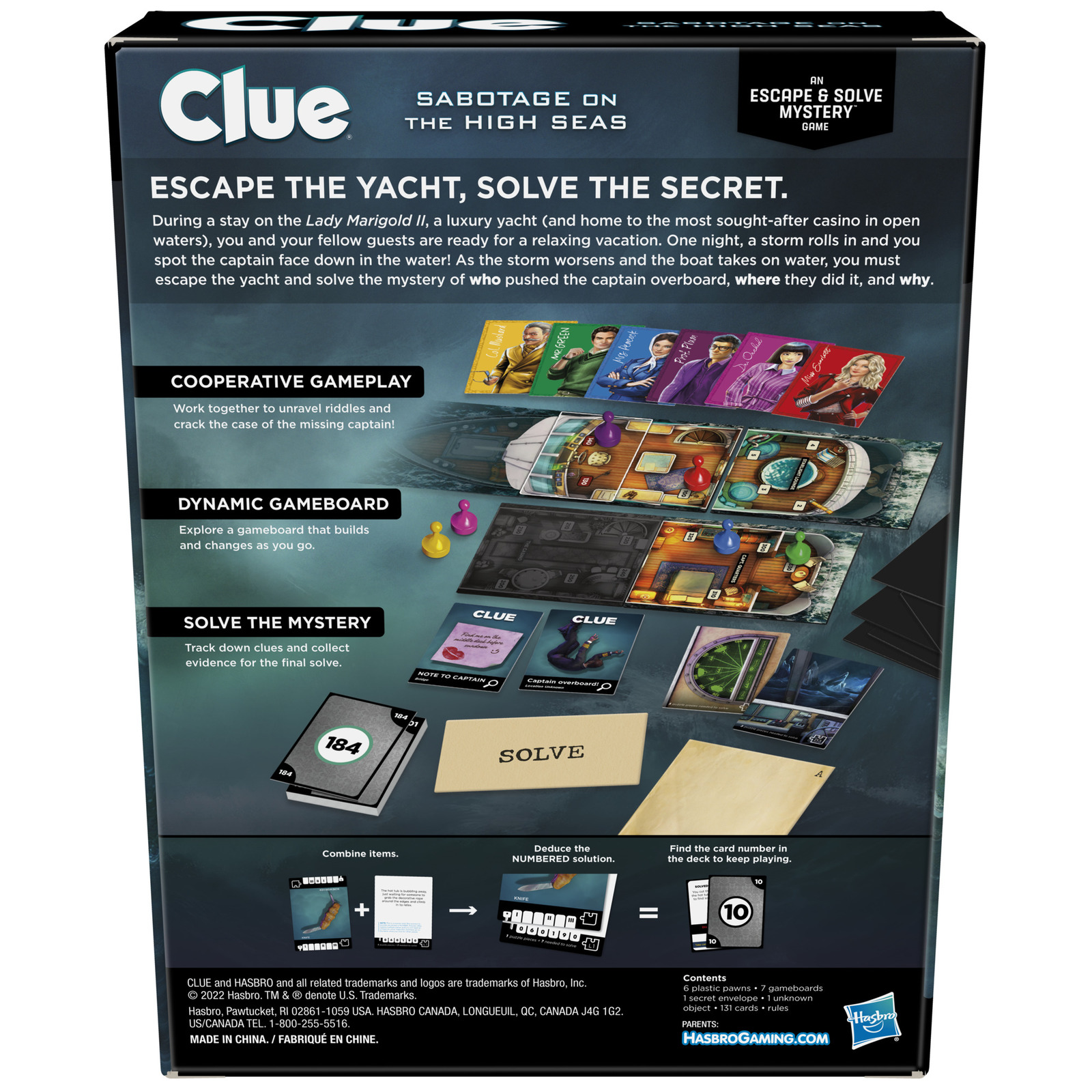 Cluedo : Sabotage on the High Seas
